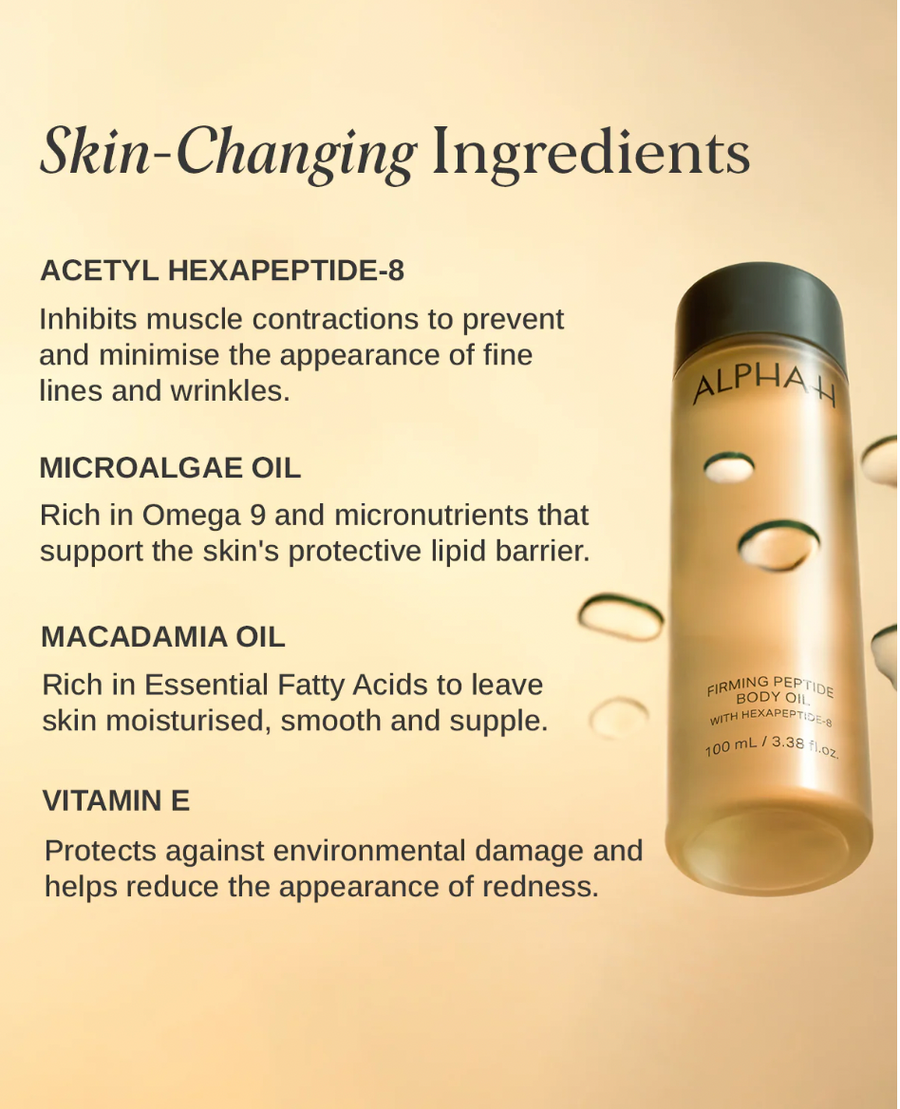 Firming Peptide Body Oil with Hexapeptide-8